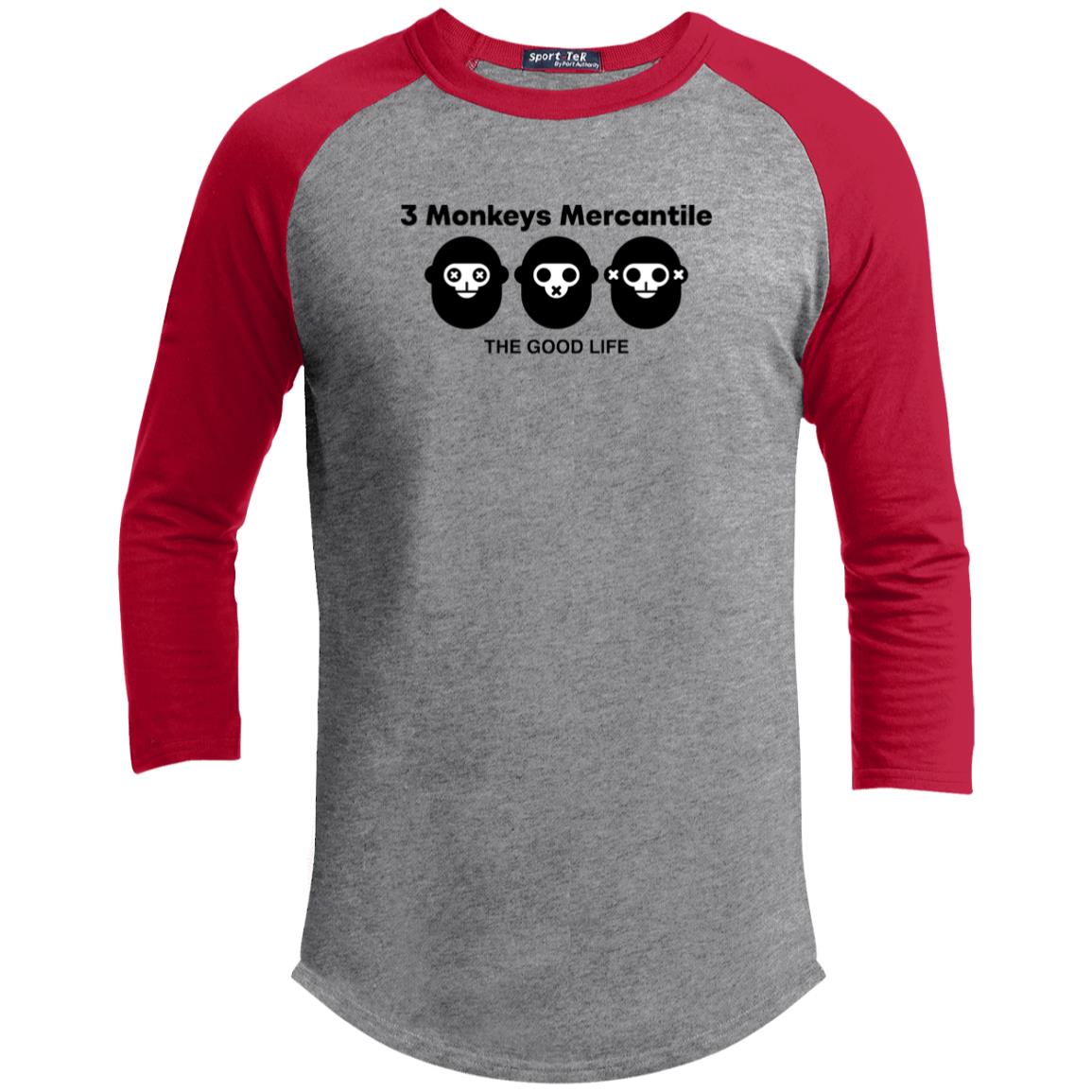 Young Monkey Raglan Shirt