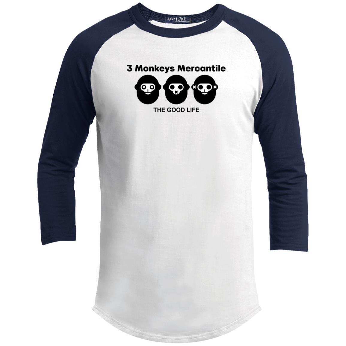 Young Monkey Raglan Shirt